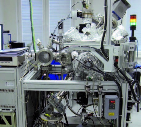 Adaptation to UHV deposition chamber for in-situ studies in Bratislava, Slovakia