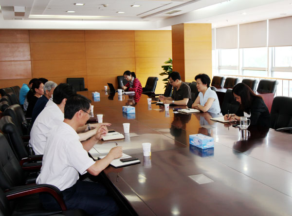 交通运输部安全与质量监督管理司一行访问认可中心